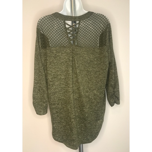 NO BOUNDARIES GREEN XL(15-17) TOP - Picture 3 of 8